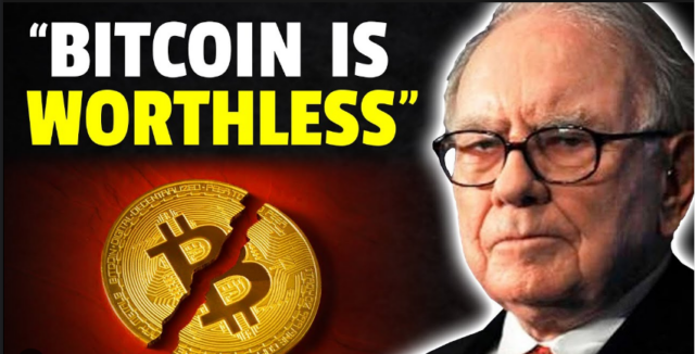 Nha phe binh Bitcoin Warren Buffett lai chi trich tien